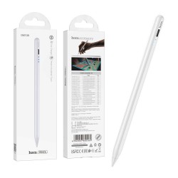 Hoco Smooth Series Universal Capactive Pen GM108 for iPad with fast Charging White Hoco Smooth Series Universal Capactive Pen GM108 for iPad with fast Charging White